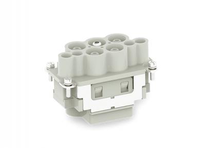 Male Inserts,Contacts 4/4+PE,Axial Screw/Spring connection,16A 400V & 100A 690V